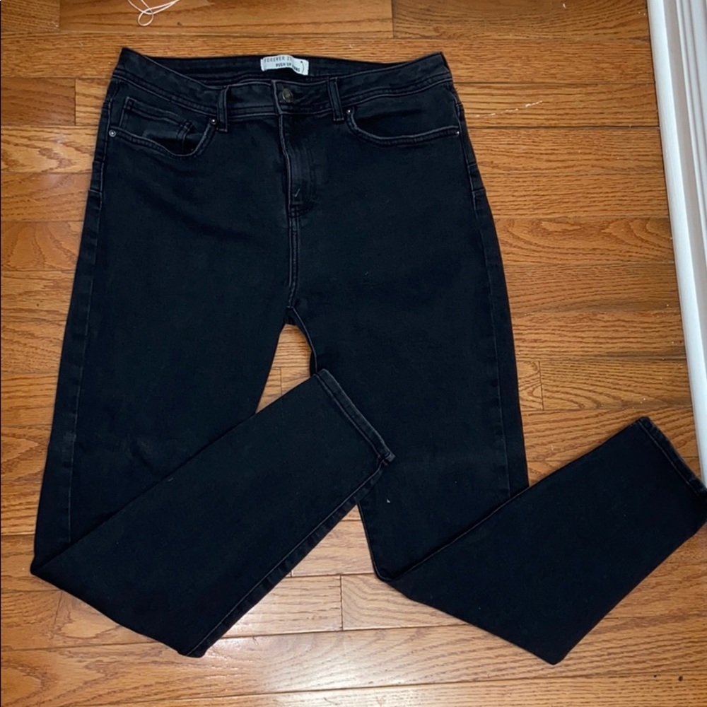 Black Push Up Jeans